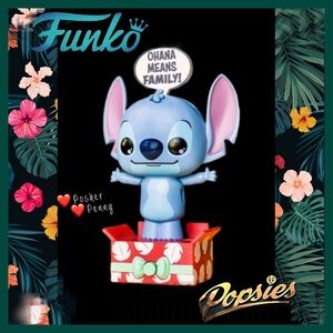🆕 FUNKO POPSIES Disney Stitch